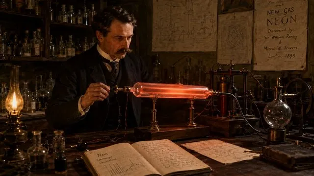 Who Discovered Neon And How Was It Found?