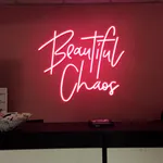 Custom 110in Cut to Letter Orange Vintage Neon Sign - Neon Signs Now