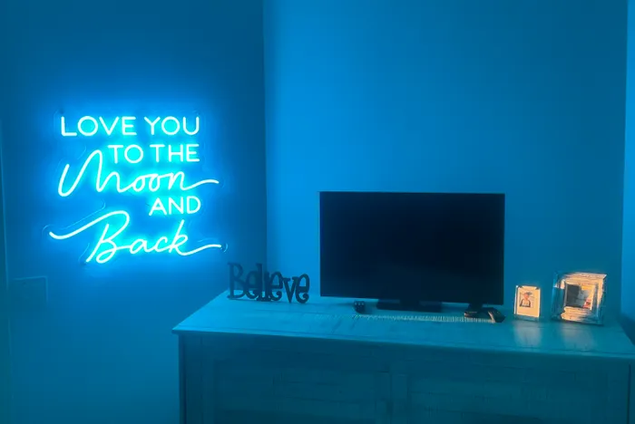 NeonSignsNow.Com - I Love You To The Moon And Back Neon Sign