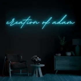 'Creation of Adam' Neon Signs
