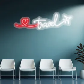 Custom Airplane Neon Signs