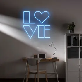 Custom Blue Neon Signs