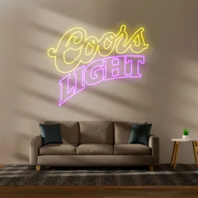 Custom Coors Light Neon Signs