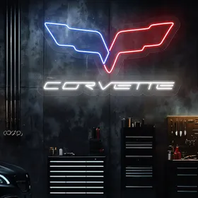 Custom Corvette Neon Signs