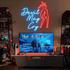 ‘Devil May Cry’ Neon Signs