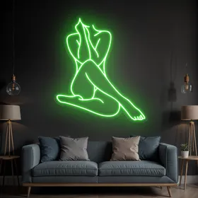 Custom Female Body Neon Signs