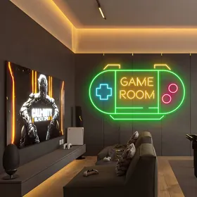 Custom Game Room Neon Signs