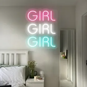 Girls Girls Girls Neon Signs