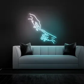 Hands Of God Neon Signs