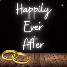 'Happily Ever After' Neon Signs
