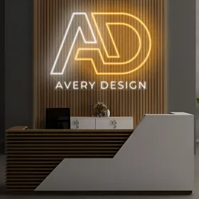 Custom Initials Neon Signs
