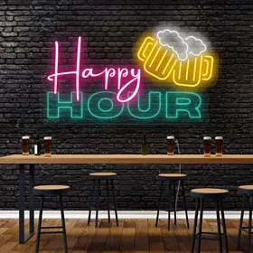 Custom LED Bar Signs