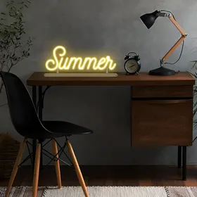 Custom LED Desk Signs