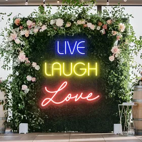 Custom Live Laugh Love Neon Signs