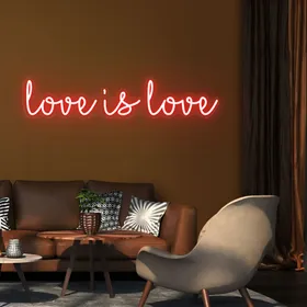 'Love Is Love' Neon Signs