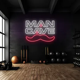 Custom Man Cave Neon Signs