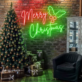 Custom ‘Merry Christmas’ Neon Signs