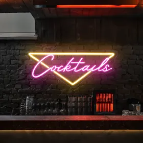 Custom Neon Cocktail Sign