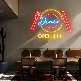 Custom Neon Diner Signs