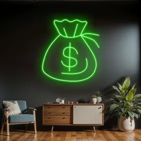 Custom Neon Money Signs