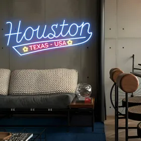 Custom Neon Signs In Houston