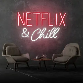 Netflix And Chill Neon Signs