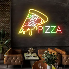 Custom Pizza Neon Signs