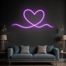 Purple Neon Signs