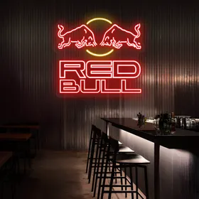 Custom Red Bull Neon Signs