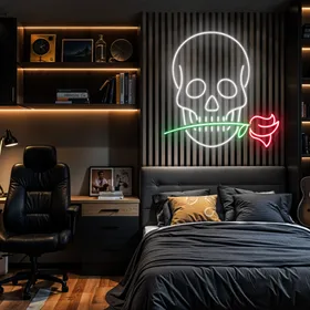 Custom Skull Neon Signs