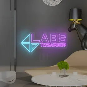 Custom Tarkov Labs Neon Signs