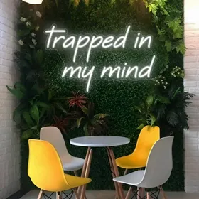 Trapped In My Mind Neon Signs