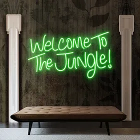 'Welcome To The Jungle' Neon Signs