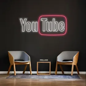 YouTube Neon Signs