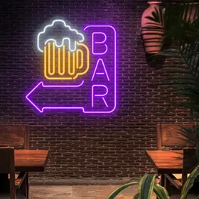 Beer Jug Bar Neon Sign