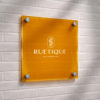 Transparent Orange - Neon Signs Now