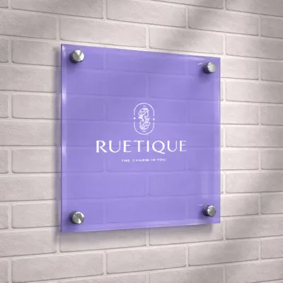 Transparent Purple - Neon Signs Now