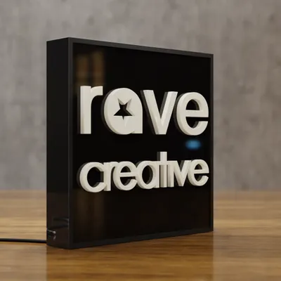 Push-Thru Lightbox