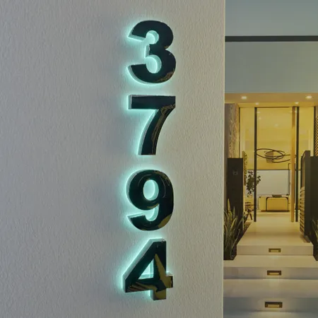 House Numbers - Neon Signs Now