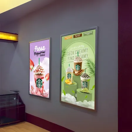 Aluminium Photo Frame Slim light Box - Neon Signs Now