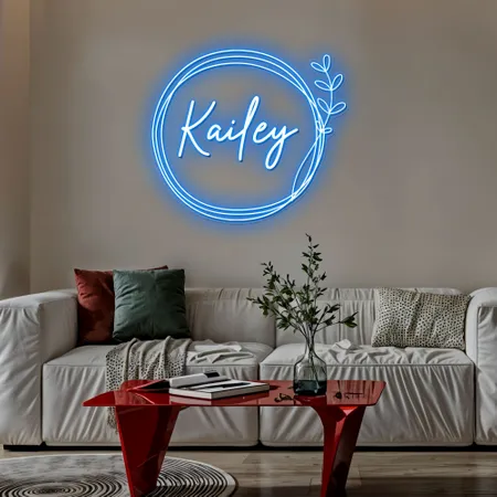 Boho Kailey Name Neon Sign - Neon Signs Now