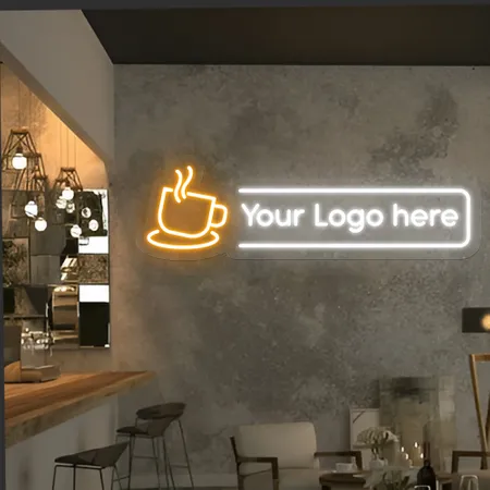 Custom Design Coffee Neon Sign - Neon Signs Now