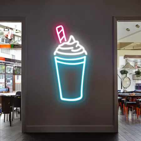 Fizz Glass Neon Sign - Neon Signs Now