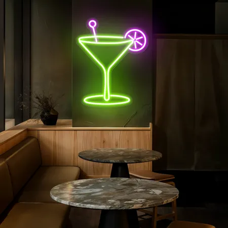 Lush Glass Neon Sign - Neon Signs Now