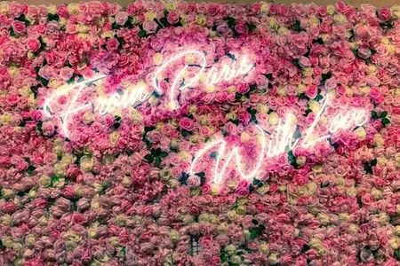 How to Hang Neon Signs on Backdrops