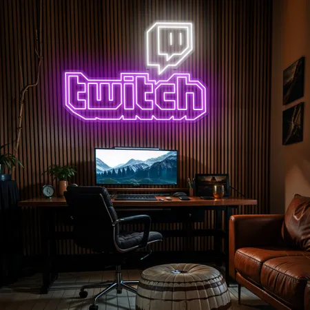 Twitch Gaming Room Neon Sign - Neon Signs Now