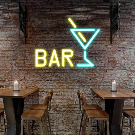 Martini Bar Neon Sign - Neon Signs Now