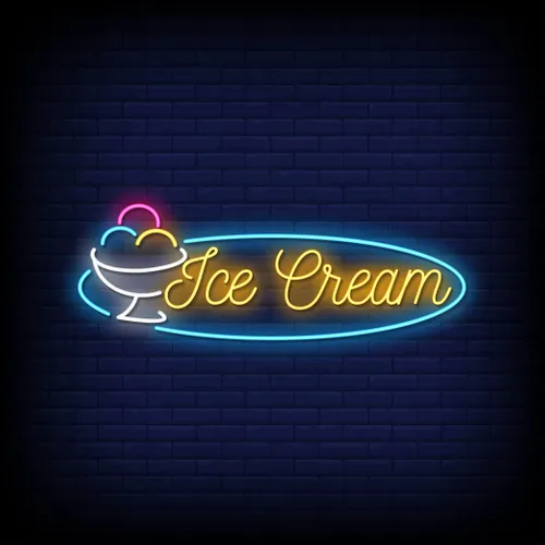 Ice Cream Shop Neon Sign - Neon Signs Now