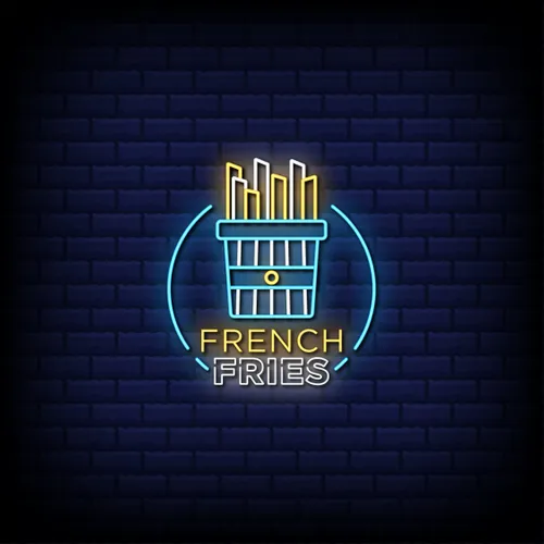 French Fries Shop Neon Sign - Neon Signs Now