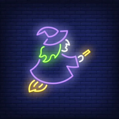 Witch Neon Sign - Neon Signs Now